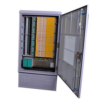 144 Cores SMC Outdoor Fiber Optic Cable Cross Connect Cabinet